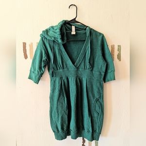 Short sleeve sweatshirt